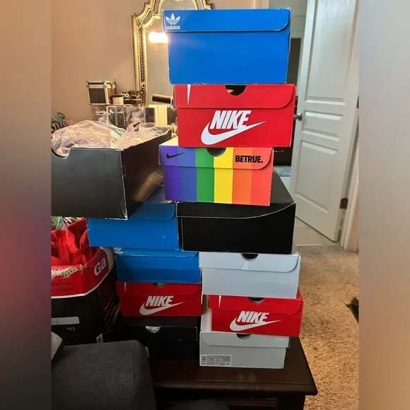 New In Box Nike NBA x Dunk EMB Low 75th Anniversary - New Jersey Nets Size 12 US - Picture 12 of 12